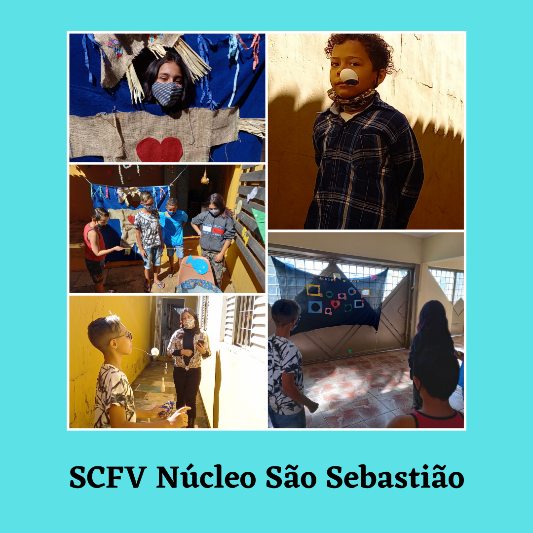 SCFV do núcleo São Sebastião - Promove momento de autonomia e diversão