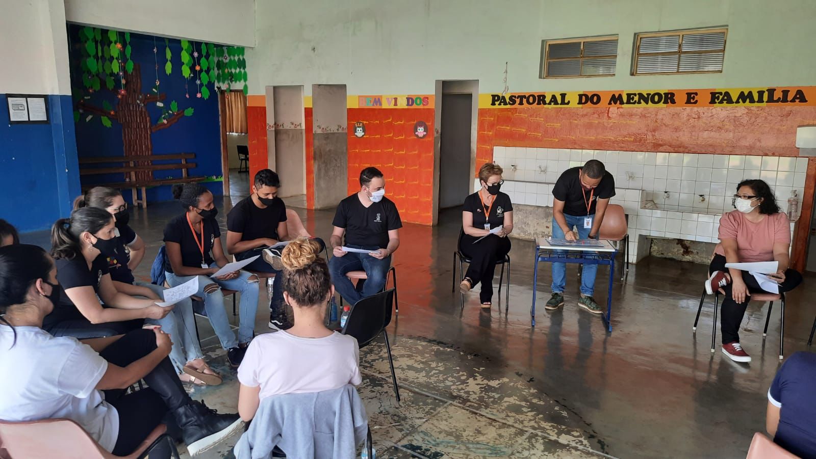 SCFV LUIZA II - Realizou Oficina no 1° dia de Circuito de Vivências dos Serviços de Convivência e Fortalecimento de Vínculos do Município de Franca.