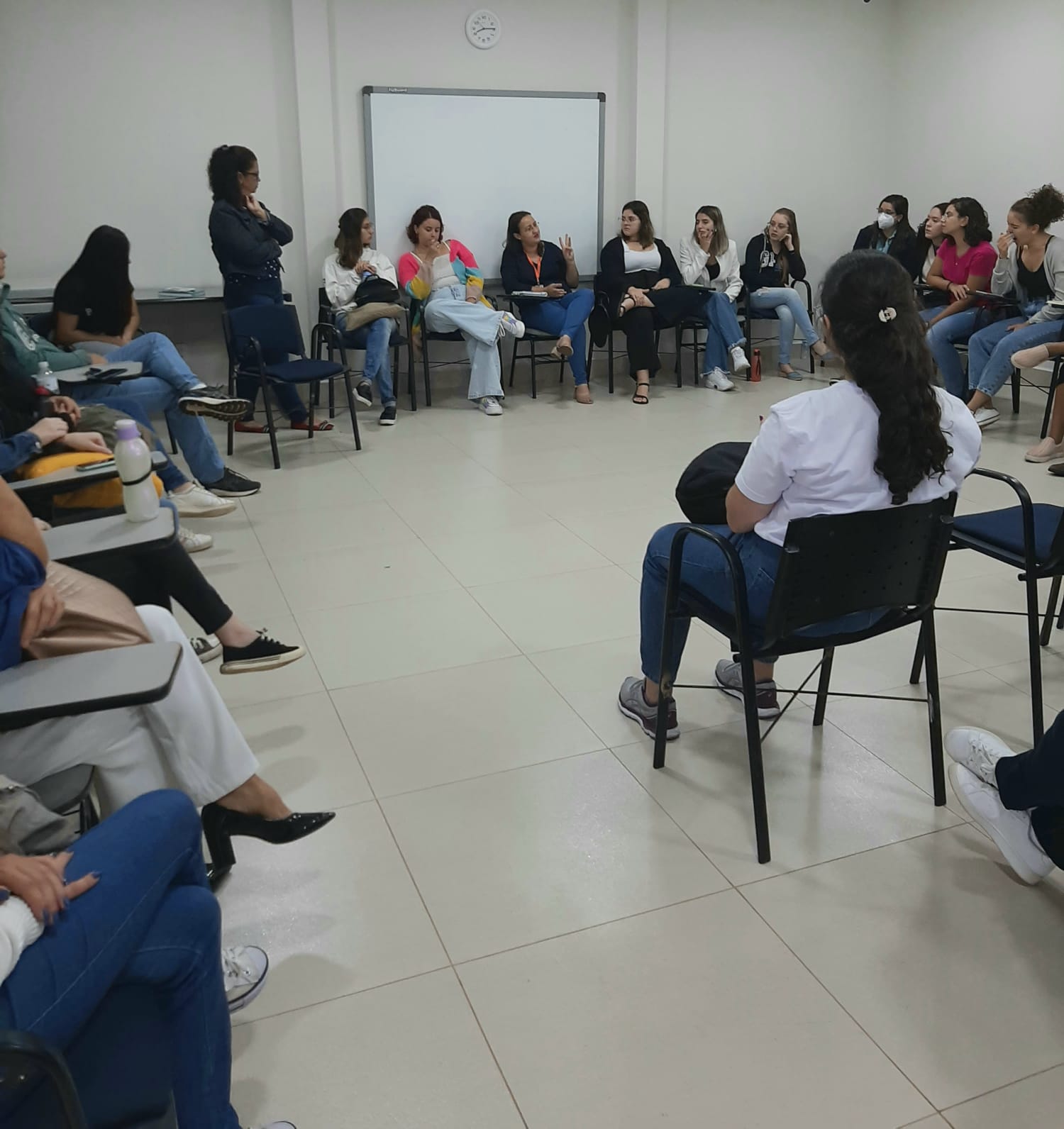 Alunos do curso de Psicologia do UNI- FACEF  estiveram no PIPA