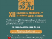 XII Conferência Municipal de Assistência Social