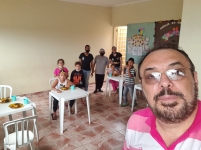 SCFV SÃO SEBASTIÃO - Visita Surpresa do Padre Ovídio e Semana de Atividade Livres