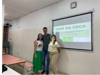 Bom da Cuca abordando os temas  TDAH, TOD e TEA nas escolas