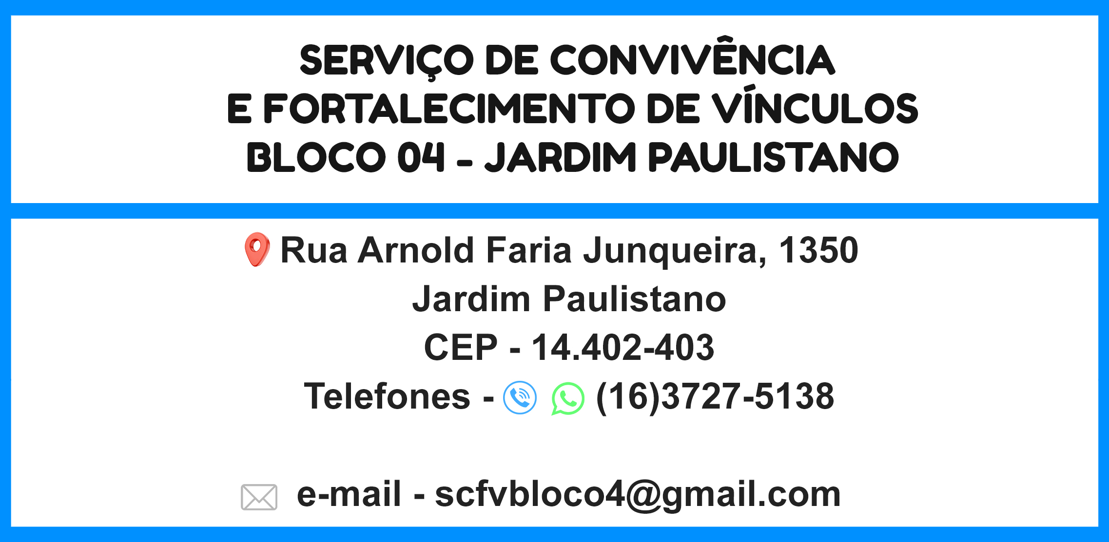SCFV - Bloco 04- Paulistano