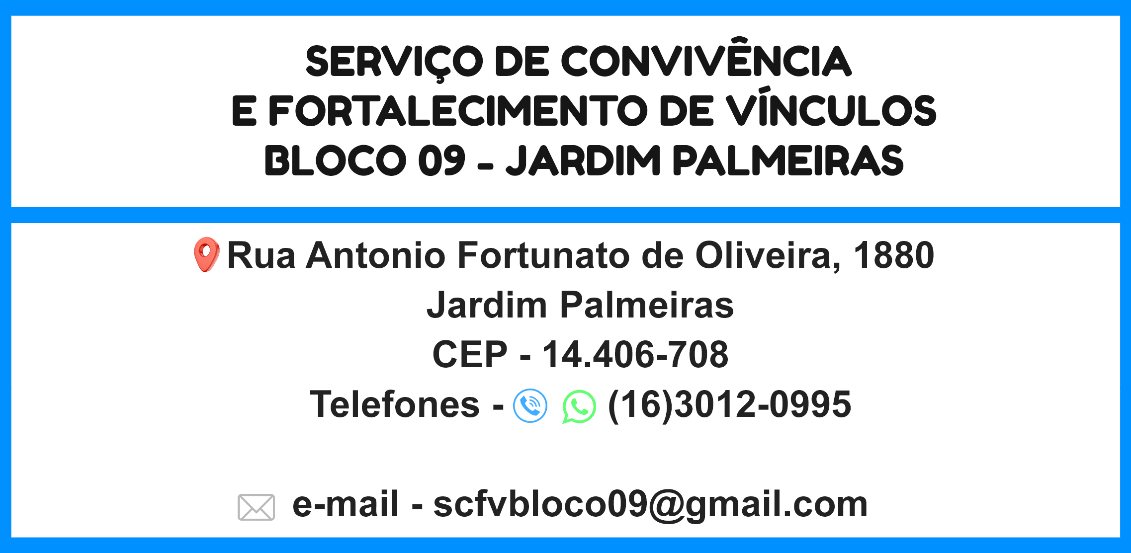 SCFV - Bloco 09 - Palmeiras