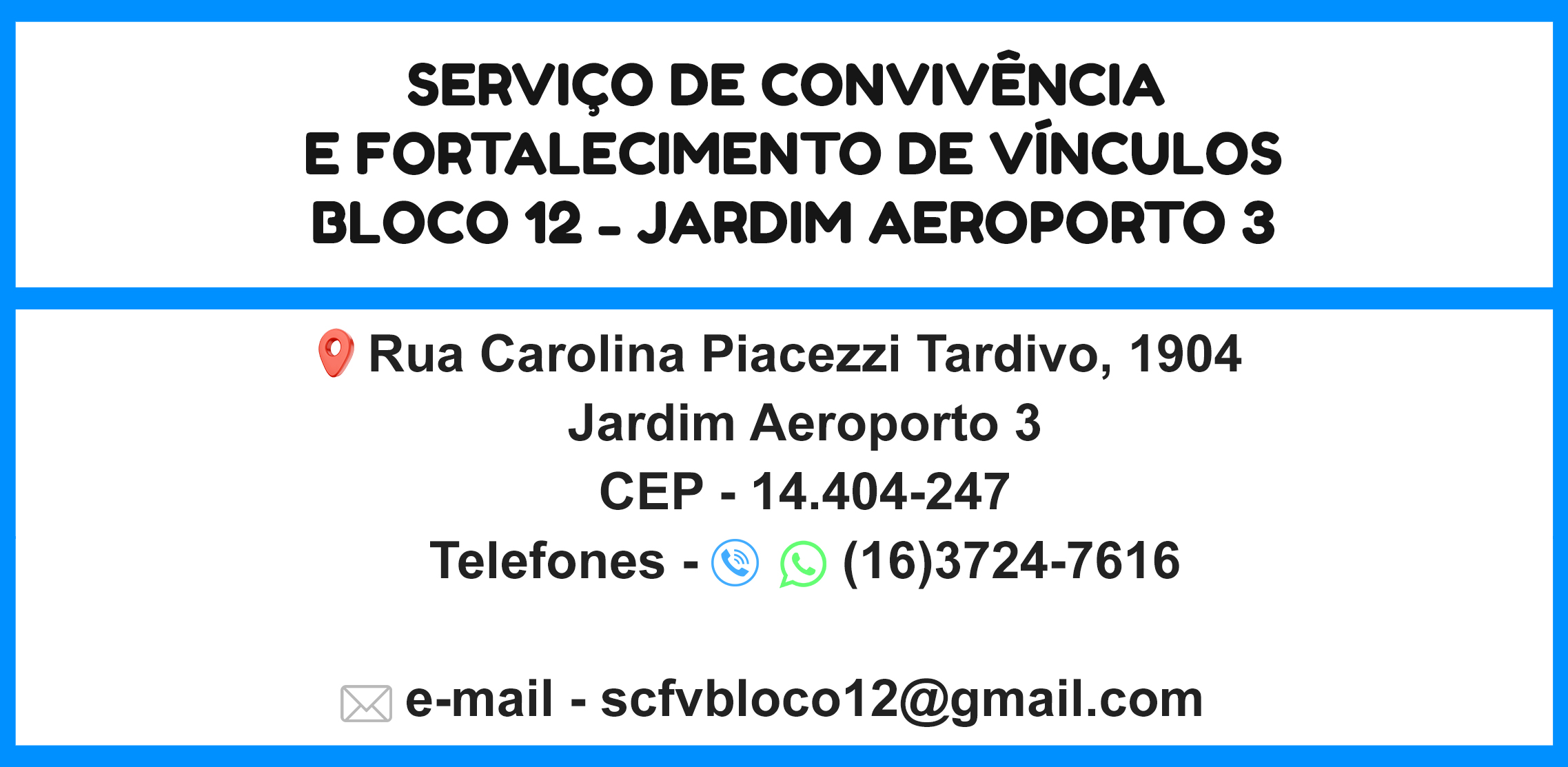 SCFV - Bloco 12 - Aero 3
